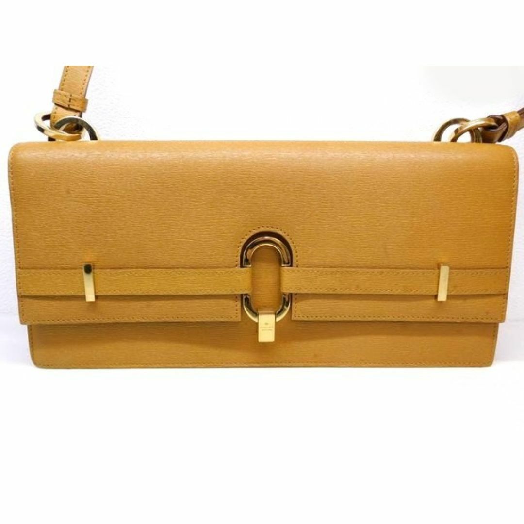 GUCCI - グッチ 肩掛けバッグ ■ 001 4045 001364 レザー ライトブラウン系 鞄 セミショルダー レディース □ GUCCI 7A