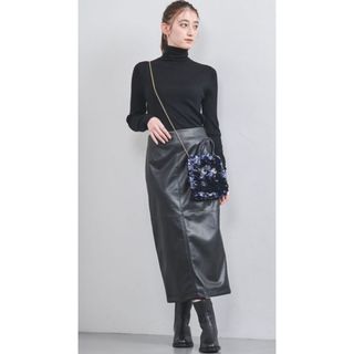 UNITED ARROWS - 新品タグ付き!UNITED ARROWS レザーライク UNITED ARROWS - 新品タグ付き!UNITED ARROWS レザーライク