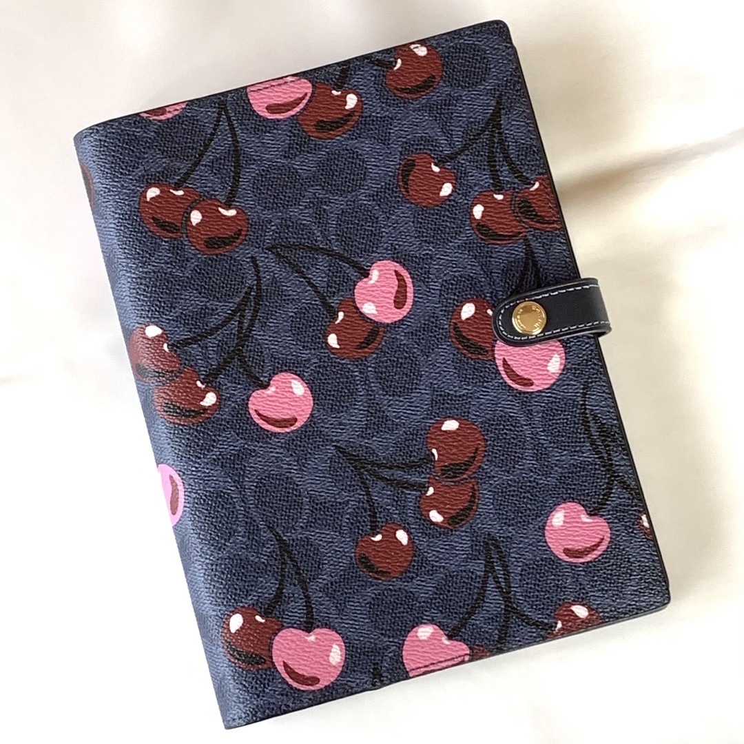 COACH - 特価 可愛い♪ コーチ シグネチャー チェリー ノート COACH - 特価 可愛い♪ コーチ シグネチャー チェリー ノート