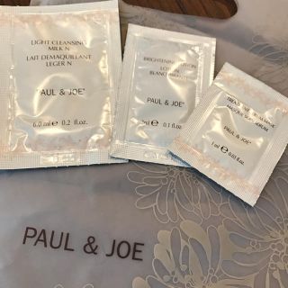 ポールアンドジョー(PAUL & JOE)の新品 ポール&ジョー スキンケア3点(クレンジング/メイク落とし)