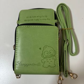 サンリオ(サンリオ)のスマホポーチ サンリオ ハンギョドン 型押し スマホショルダー(モバイルケース/カバー)