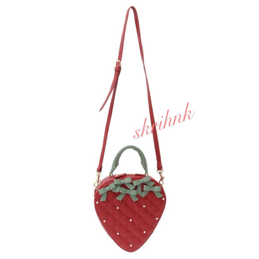 新年の贈り物 Maison de メゾンドフルール♡イチゴショルダーバッグ - FLEUR バッグ