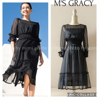 M'S GRACY(ドット ・ ひざ丈ワンピース)のフリマアイテム一覧 M'S GRACY(ドット ・ ひざ丈ワンピース)のフリマアイテム一覧