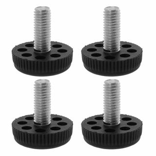 【数量限定】uxcell レベリングフット M10x25x35mm 家庭用品 デ(オフィス用品一般)