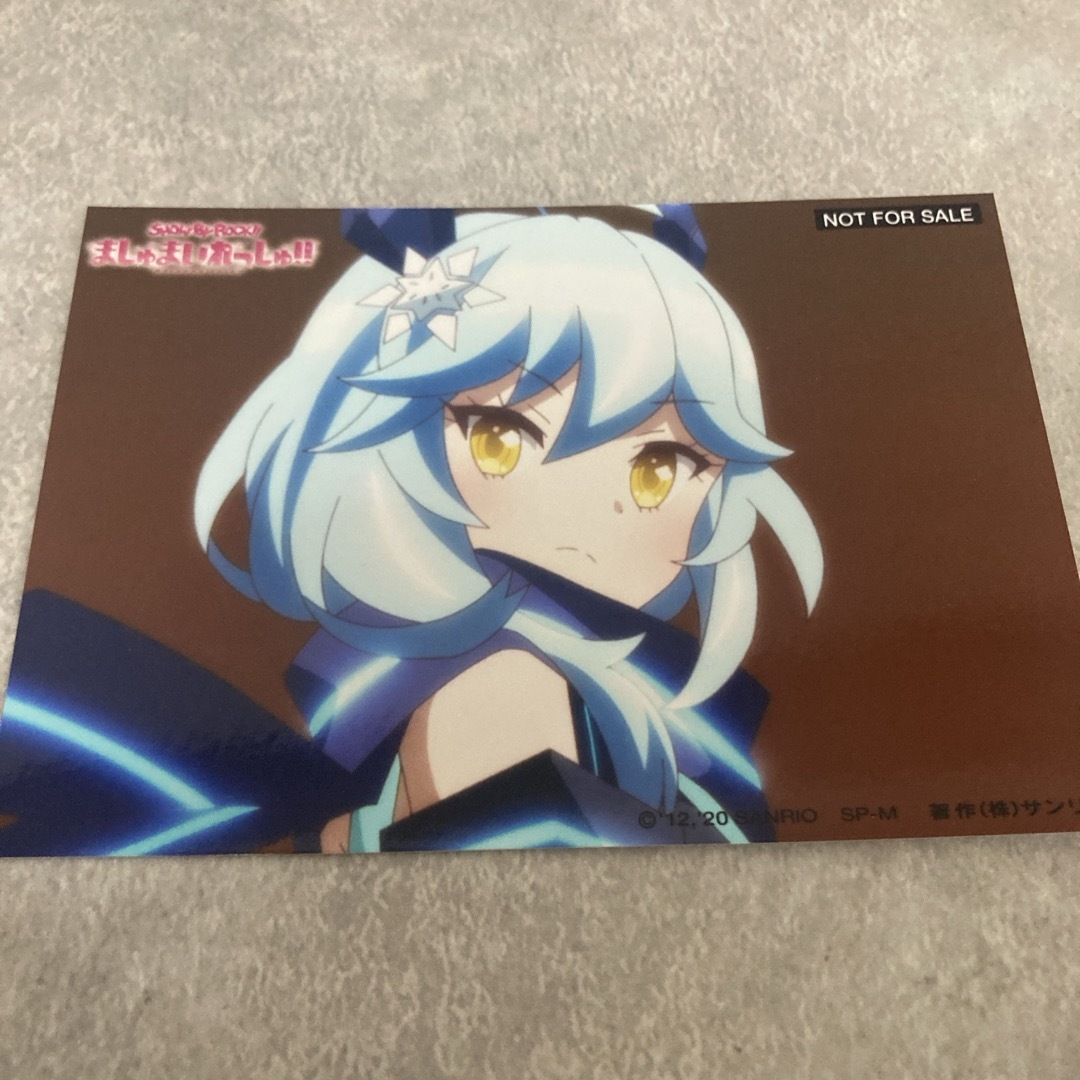 SHOW BY ROCK ノベルティ ブロマイド ういうい エンタメ/ホビーのアニメグッズ(その他)の商品写真