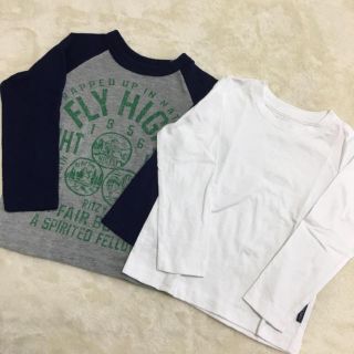 ニシマツヤ(西松屋)のにゃーす様専用★白T単品(Tシャツ/カットソー)