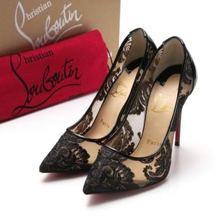 Christian Louboutin(ハイヒール/パンプス ・ ブルー・ネイビー Christian Louboutin(ハイヒール/パンプス ・ ブルー・ネイビー