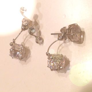 シルバー＊ストーンピアス(ピアス)