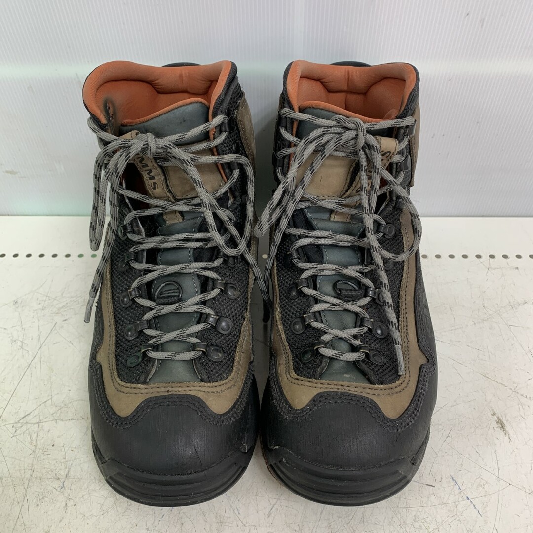 ★★SIMMS SIMMS G3 GUDE BOOT US-9  ウェーディングシューズ キズ、ヨゴレあり カーキ