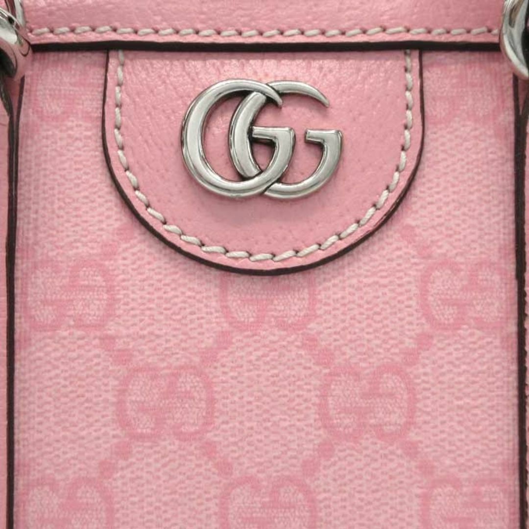 GUCCI - 【新品】グッチ 742261 FABRZ 8444 (ピンク系) バッグ GUCCI - 【新品】グッチ 742261 FABRZ 8444 (ピンク系) バッグ