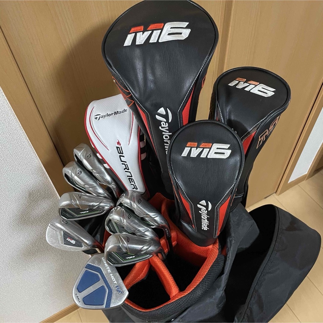 【TaylorMade】テーラーメイドゴルフクラブ 12本フルセット【M6】 【TaylorMade】テーラーメイドゴルフクラブ 12本フルセット【M6】