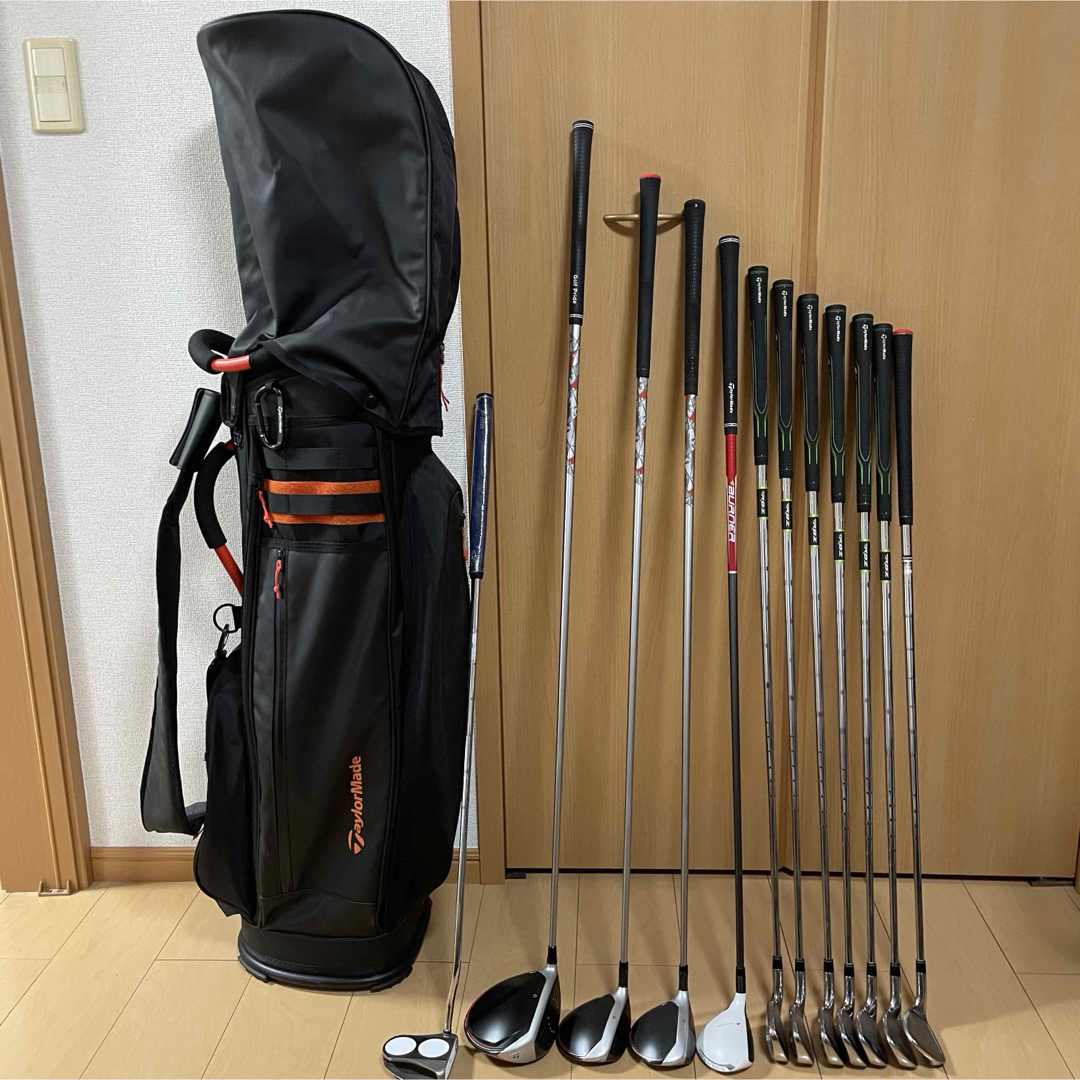 【TaylorMade】テーラーメイドゴルフクラブ 12本フルセット【M6】 【TaylorMade】テーラーメイドゴルフクラブ 12本フルセット【M6】