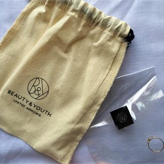 ビューティアンドユースユナイテッドアローズ(BEAUTY&YOUTH UNITED ARROWS)の新品＊ピンキーリング(リング(指輪))