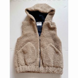 ザラキッズ(ZARA KIDS)のZARA ボアベスト(ジャケット/上着)