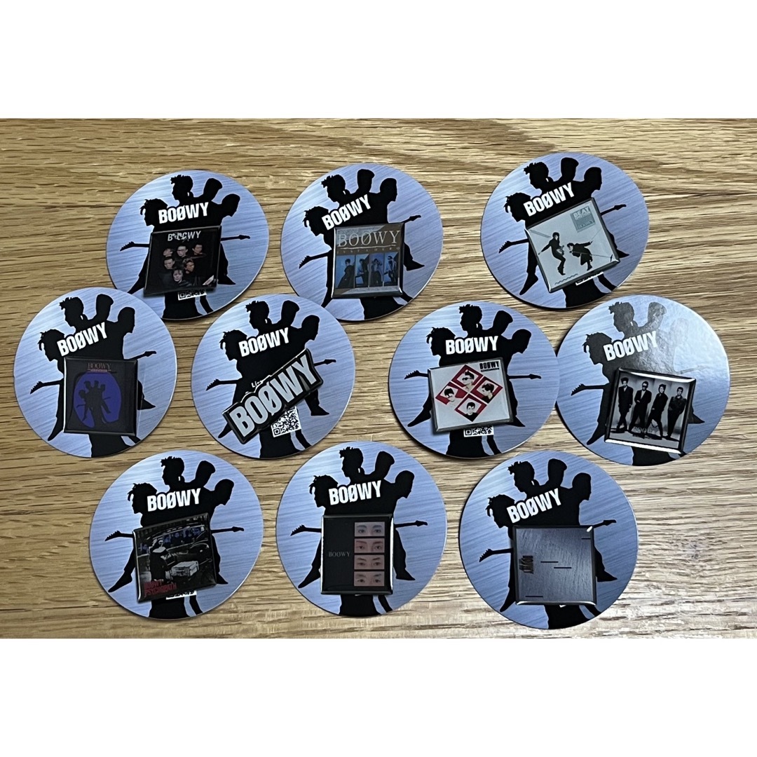 ☆BOØWY☆ピンズカプセル ガチャ 危惧し 1種 BOOWY ボウイ ☆BOØWY☆ピンズカプセル ガチャ 危惧し 1種 BOOWY ボウイ