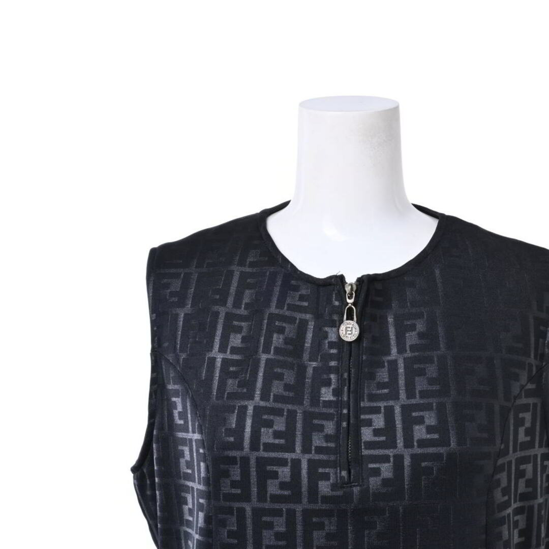 FENDI - FENDI ヴィンテージ ズッカ柄 ノースリーブ ワンピース FENDI - FENDI ヴィンテージ ズッカ柄 ノースリーブ ワンピース