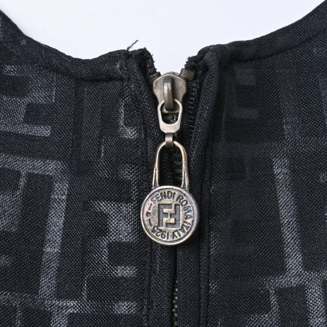FENDI - FENDI ヴィンテージ ズッカ柄 ノースリーブ ワンピース FENDI - FENDI ヴィンテージ ズッカ柄 ノースリーブ ワンピース
