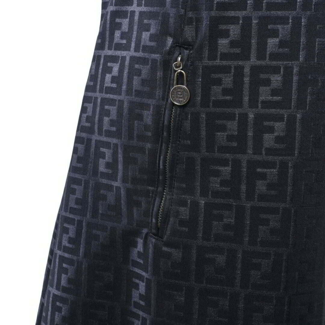 FENDI - FENDI ヴィンテージ ズッカ柄 ノースリーブ ワンピース FENDI - FENDI ヴィンテージ ズッカ柄 ノースリーブ ワンピース