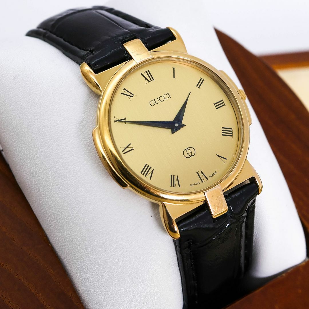 GUCCI - 稼働 GUCCI 腕時計 3400FM ヴィンテージ ボーイズ 新品 GUCCI - 稼働 GUCCI 腕時計 3400FM ヴィンテージ ボーイズ 新品