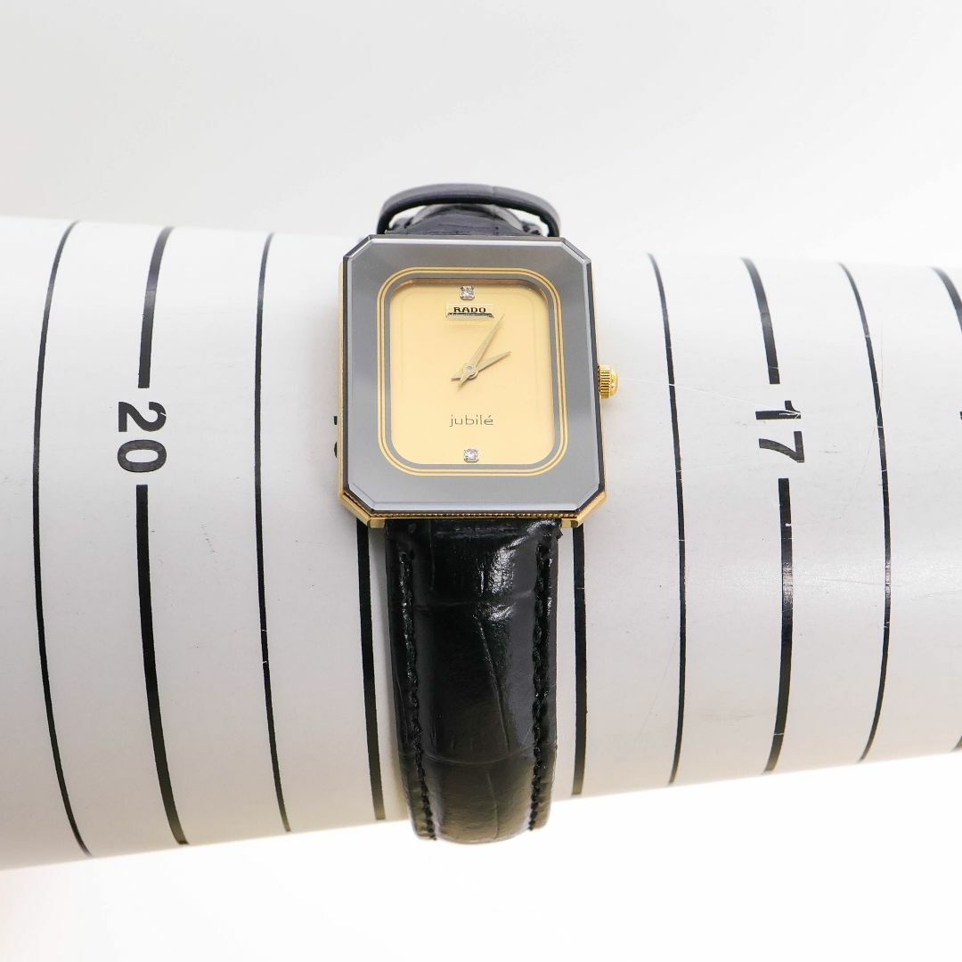 【即発送可能】 RADO - 稼働 RADO jubile 腕時計 2Pダイヤ アンティーク 新品 時計
