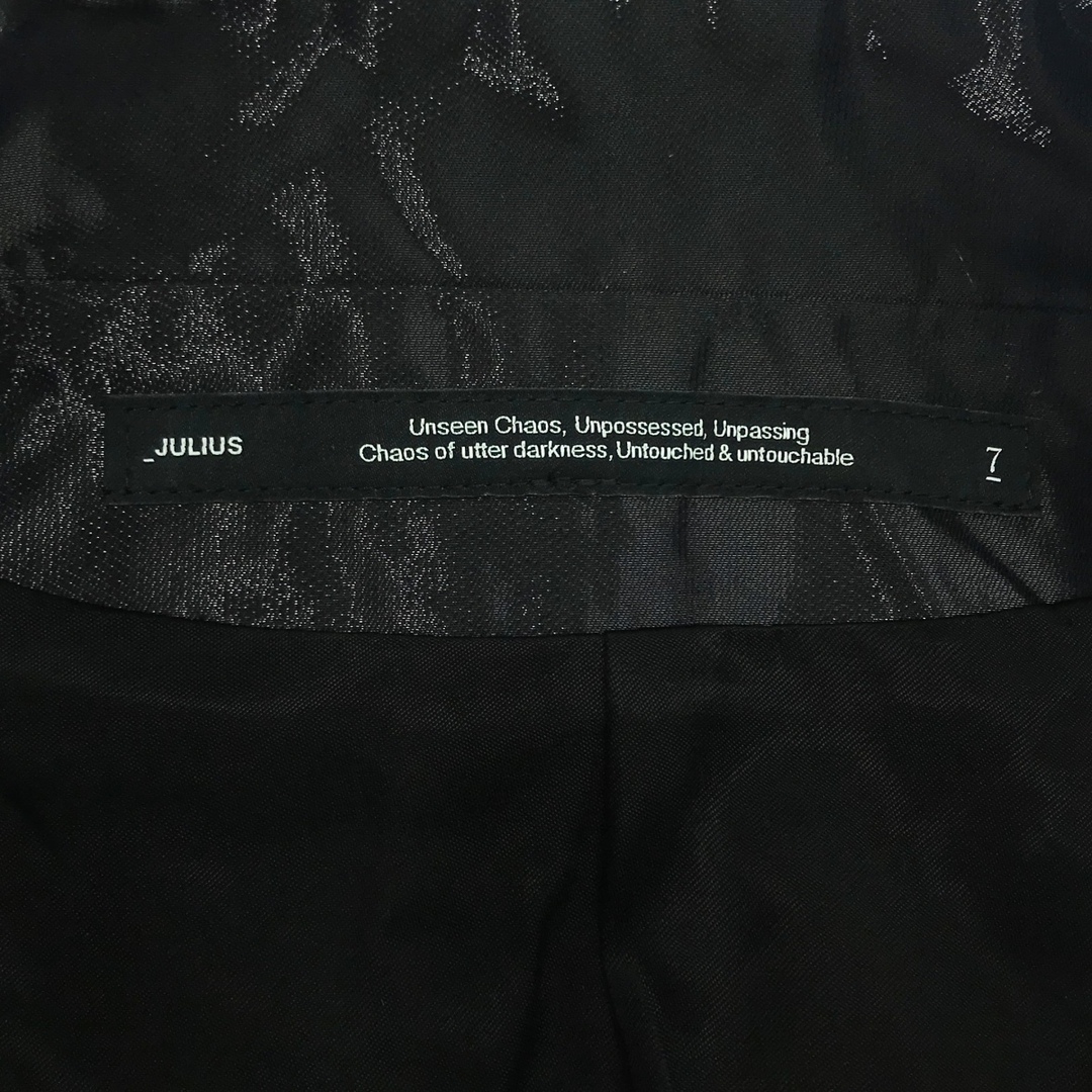 JULIUS - JULIUS ユリウス 23AW カウルネックジップアップ JULIUS - JULIUS ユリウス 23AW カウルネックジップアップ
