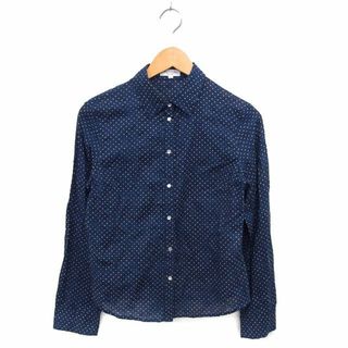 マリクレール(Marie Claire)のマリクレール Forum シアー シャツ ブラウス ステンカラー 刺繍 ドット (シャツ/ブラウス(長袖/七分))