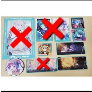 セガ(SEGA)の初音ミク　６点セット(バッジ/ピンバッジ)