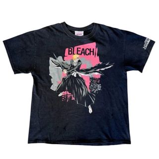 ブリーチ BLEACH ■ 00s【 Vintage T-Shirt 】ヴィンテージ 黒崎一護 ホロウ化 プリント Tシャツ(Tシャツ/カットソー(半袖/袖なし))
