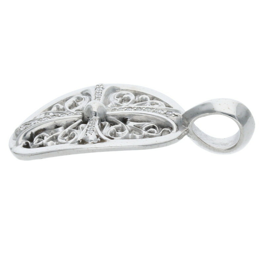 Chrome Hearts - クロムハーツ 18K CLSC OVAL P DMND クラシック Chrome Hearts - クロムハーツ 18K CLSC OVAL P DMND クラシック