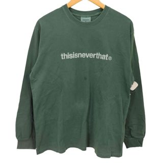 thisisneverthat(Tシャツ/カットソー(七分/長袖))のフリマ thisisneverthat(Tシャツ/カットソー(七分/長袖))のフリマ