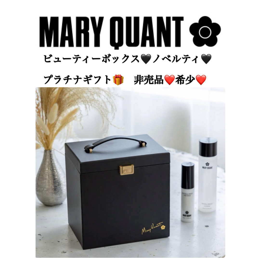 MARY QUANT - mary quant♡ビューティーボックスブラック新品の MARY QUANT - mary quant♡ビューティーボックスブラック新品の