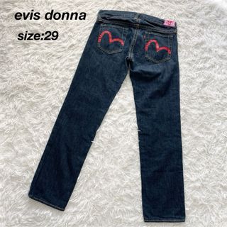 EVISU - EVISU エヴィス ビッグカモメ ピンク W28 ウエスト73cm EVISU - EVISU エヴィス ビッグカモメ ピンク W28 ウエスト73cm