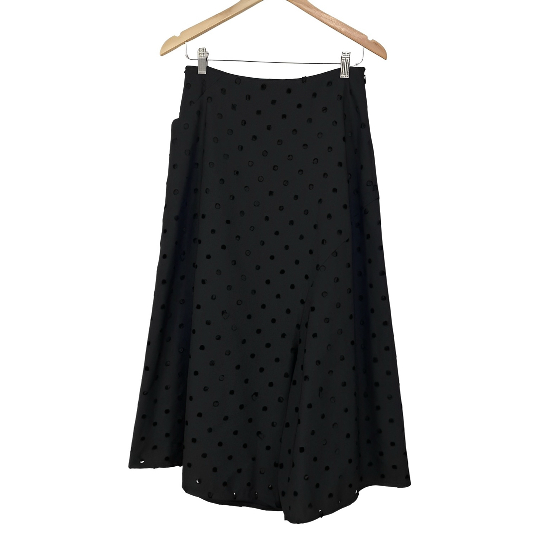 Y´s WOOL/GABARDINE SKIRT-PANTS 黒1 Y´s WOOL/GABARDINE SKIRT-PANTS 黒1