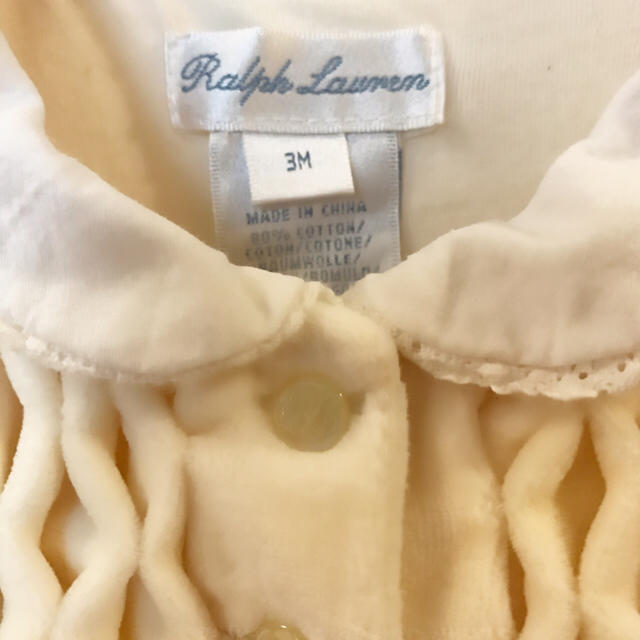 Ralph Lauren(ラルフローレン)のラルフローレン カバーオール 3M キッズ/ベビー/マタニティのベビー服(~85cm)(カバーオール)の商品写真