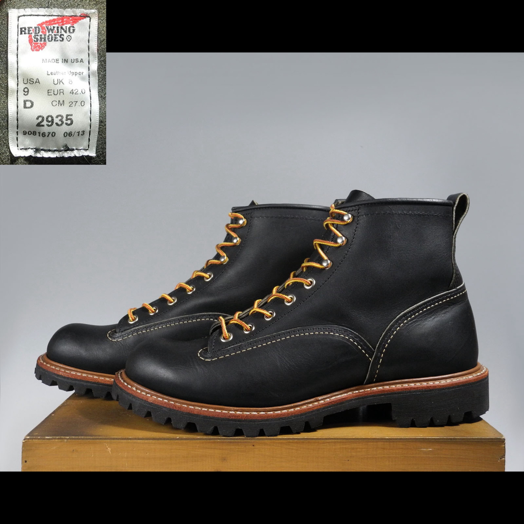 REDWING - レア廃盤レッドウィング2935ラインマンブーツ2934 REDWING - レア廃盤レッドウィング2935ラインマンブーツ2934