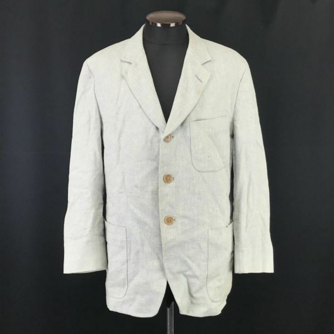 エルメネジルドゼニア☆60%シルク/テーラードジャケット【Mens エルメネジルドゼニア☆60%シルク/テーラードジャケット【Mens