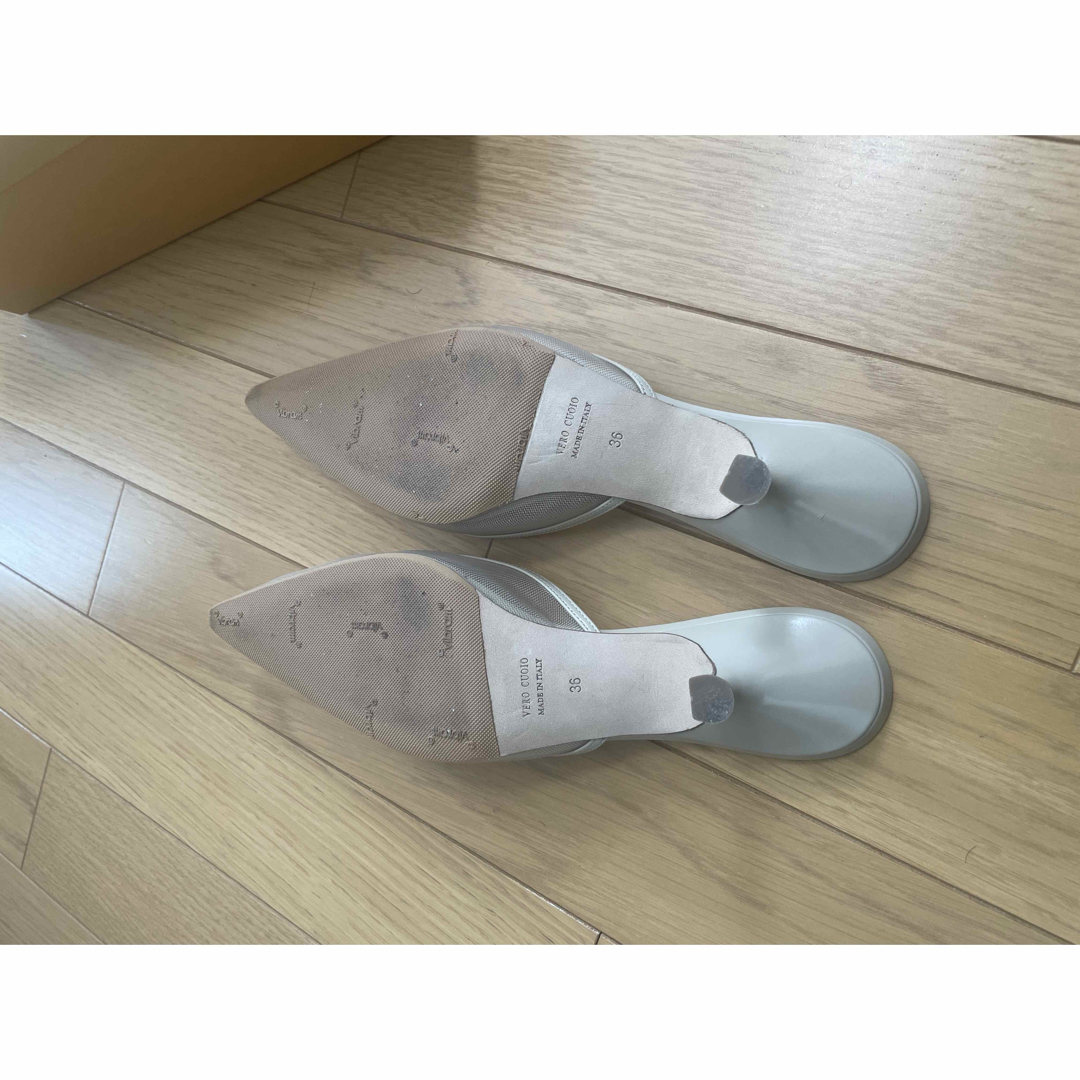 DEUXIEME CLASSE - BRENTELLA/ブレンテッラ】MESH MULE ベージュ DEUXIEME CLASSE - BRENTELLA/ブレンテッラ】MESH MULE ベージュ