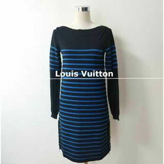 LOUIS VUITTON - LOUIS VUITTON デニムワンピース 42サイズの LOUIS VUITTON - LOUIS VUITTON デニムワンピース 42サイズの