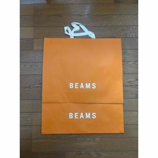 BEAMS - BEAMS ビームス ショップ紙袋 ショッパー2枚 色違いの BEAMS - BEAMS ビームス ショップ紙袋 ショッパー2枚 色違いの