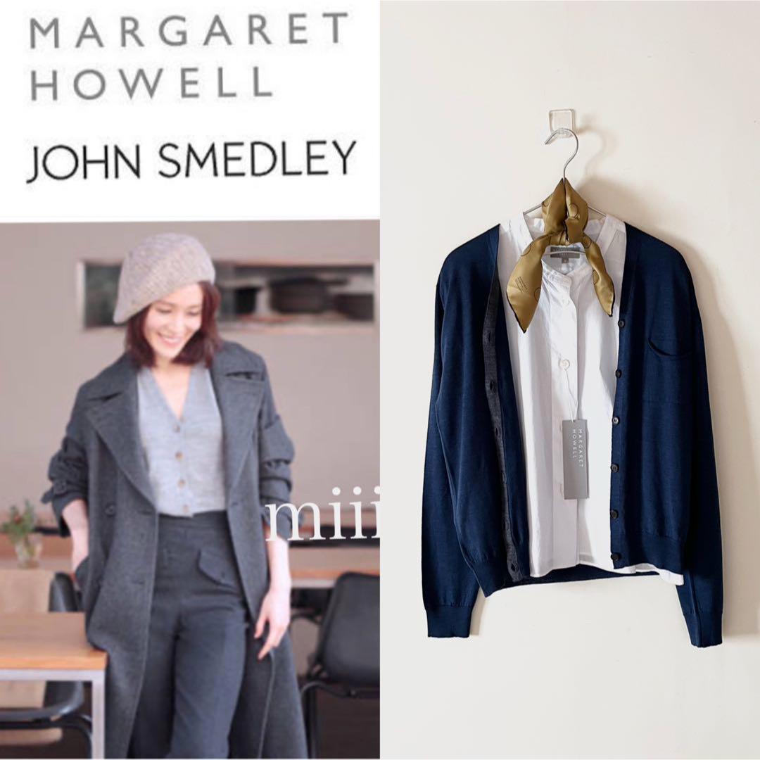 美品 マーガレットハウエル×ジョンスメドレー Vネック 美品 マーガレットハウエル×ジョンスメドレー Vネック