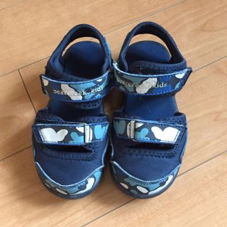 エフオーキッズ(F.O.KIDS)のスリッポン サンダル 17.0(サンダル)