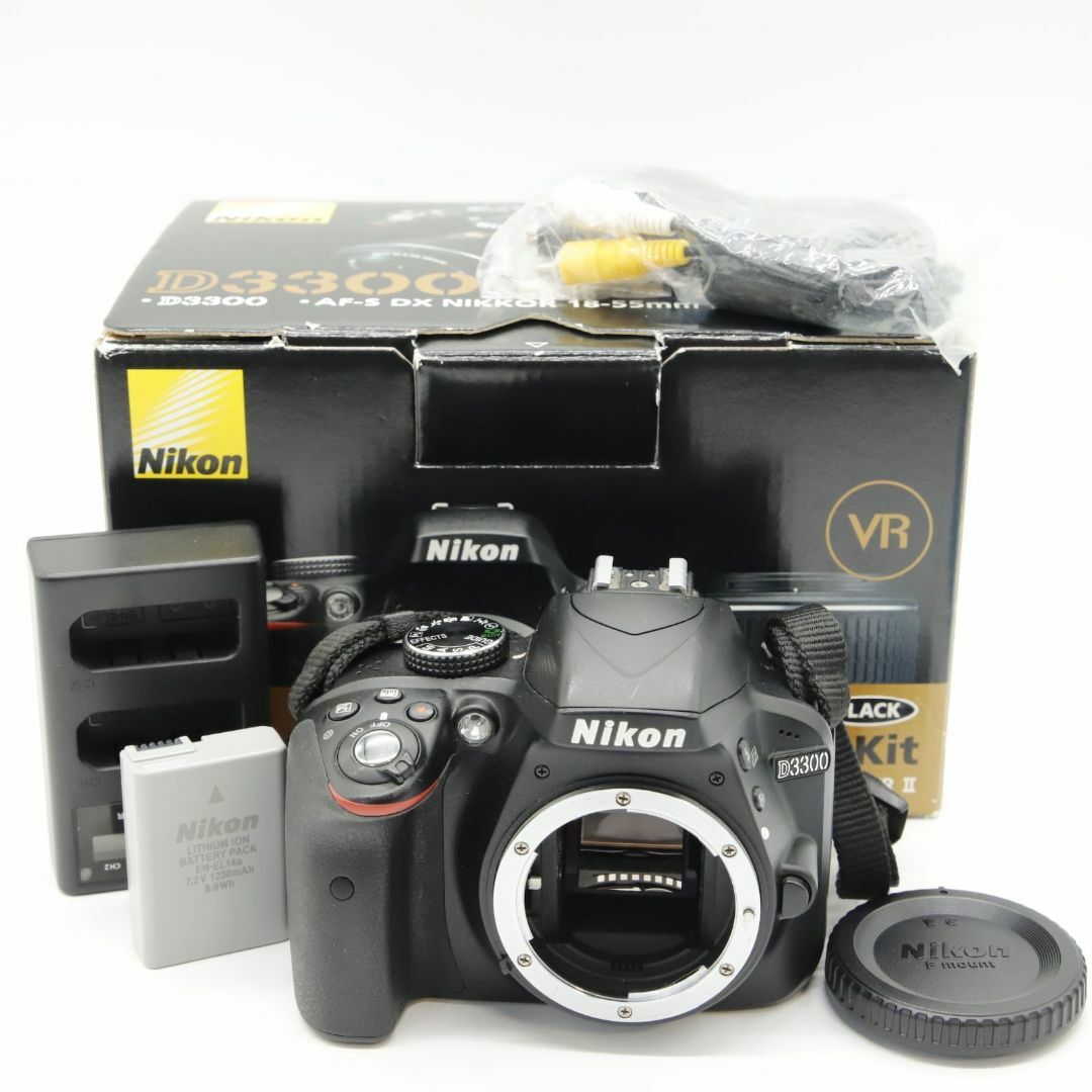 Nikon - 【シャッター回数5923回】□ほぼ新品□ D3300 ボディ Nikon - 【シャッター回数5923回】□ほぼ新品□ D3300 ボディ