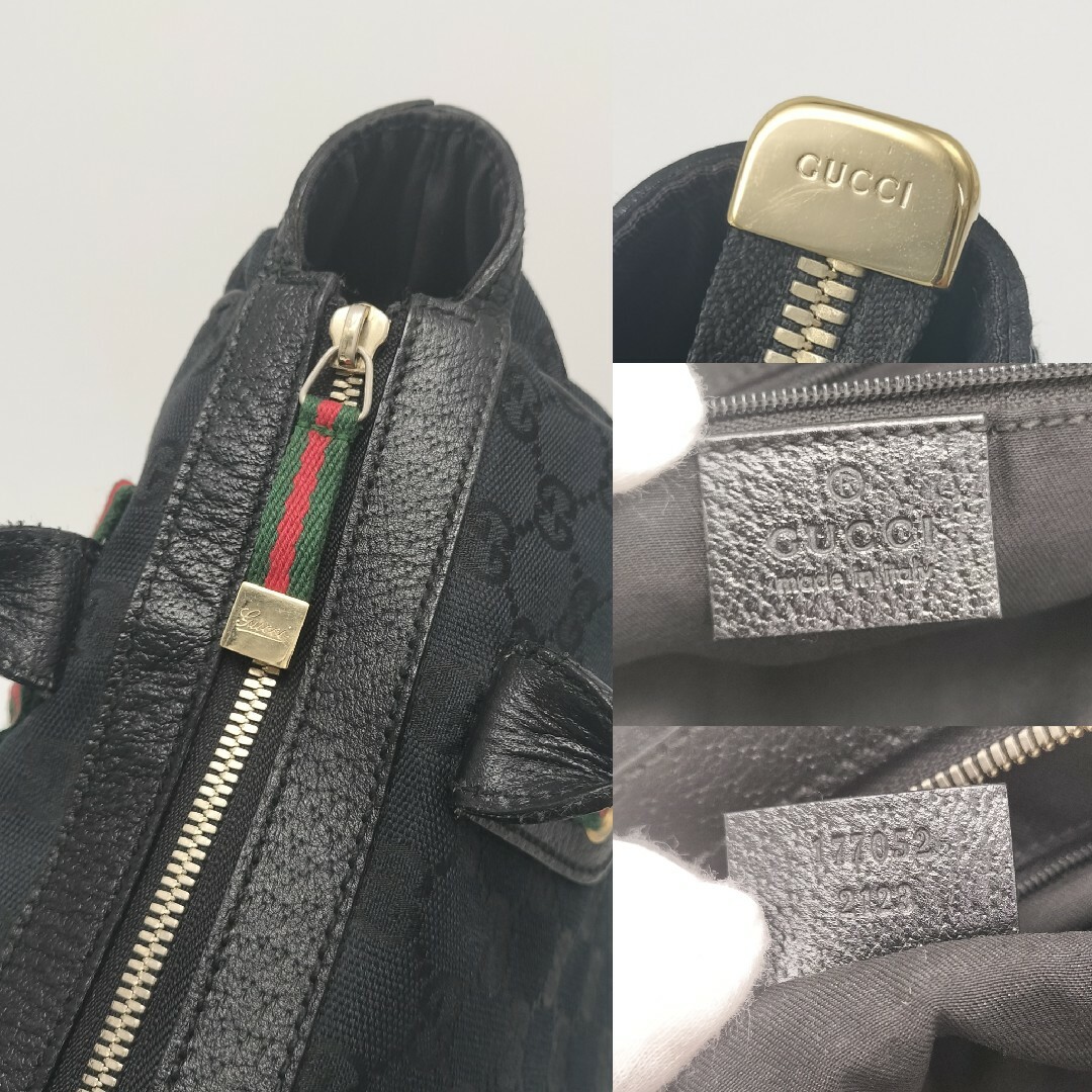 GUCCI - 極美品✨グッチ トートバッグ ブラック 黒 GG柄の通販