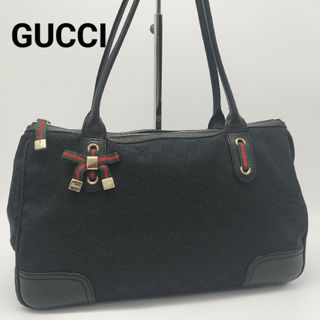 【2024新春福袋】 GUCCI おたからやラクマ店|グッチならラクマ by シルバー金具【中古】レディースの通販 ブラック デニム 31243 GGキャンバス トートバッグ 【5bc2507】グッチ - バッグ
