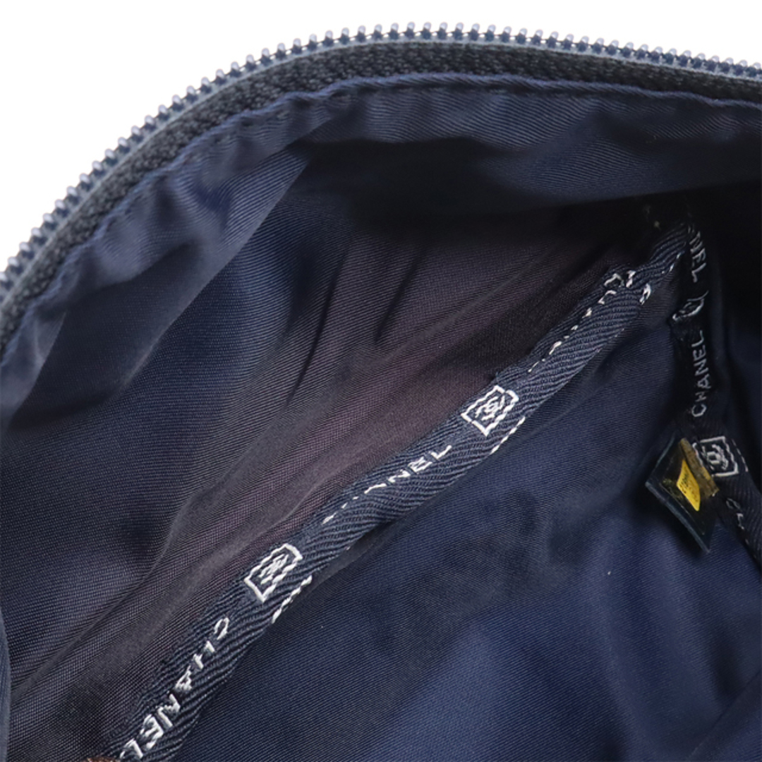 CHANEL(シャネル)のCHANEL シャネル スポーツライン ココマーク ウエストバッグ ボディバッグ 2WAY ハンドバッグ ナイロンキャンバス ネイビー グレー A27892 レディースのバッグ(ボディバッグ/ウエストポーチ)の商品写真