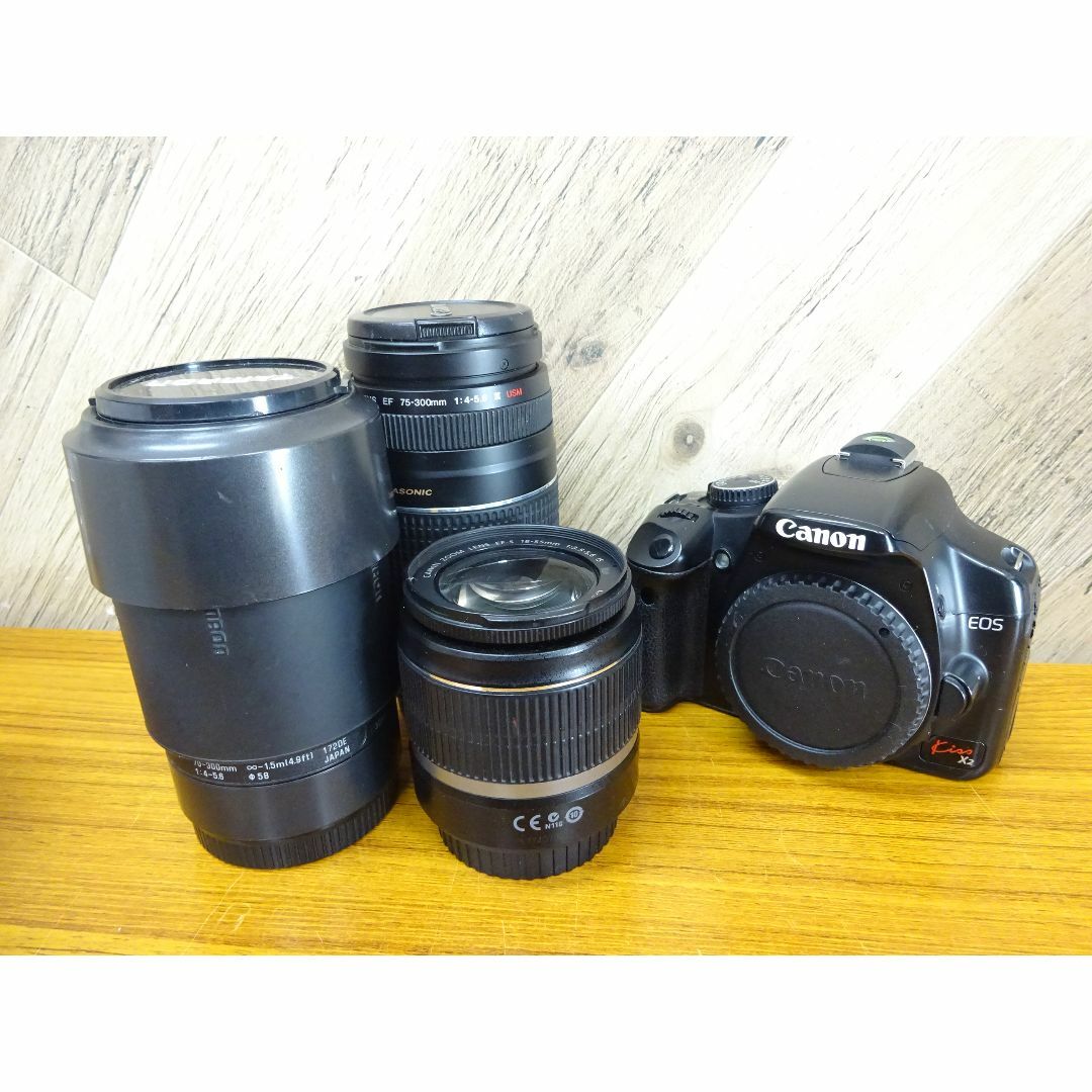 Canon - 船267/ Canon キャノン EOS kiss X2 デジタル一眼 カメラ