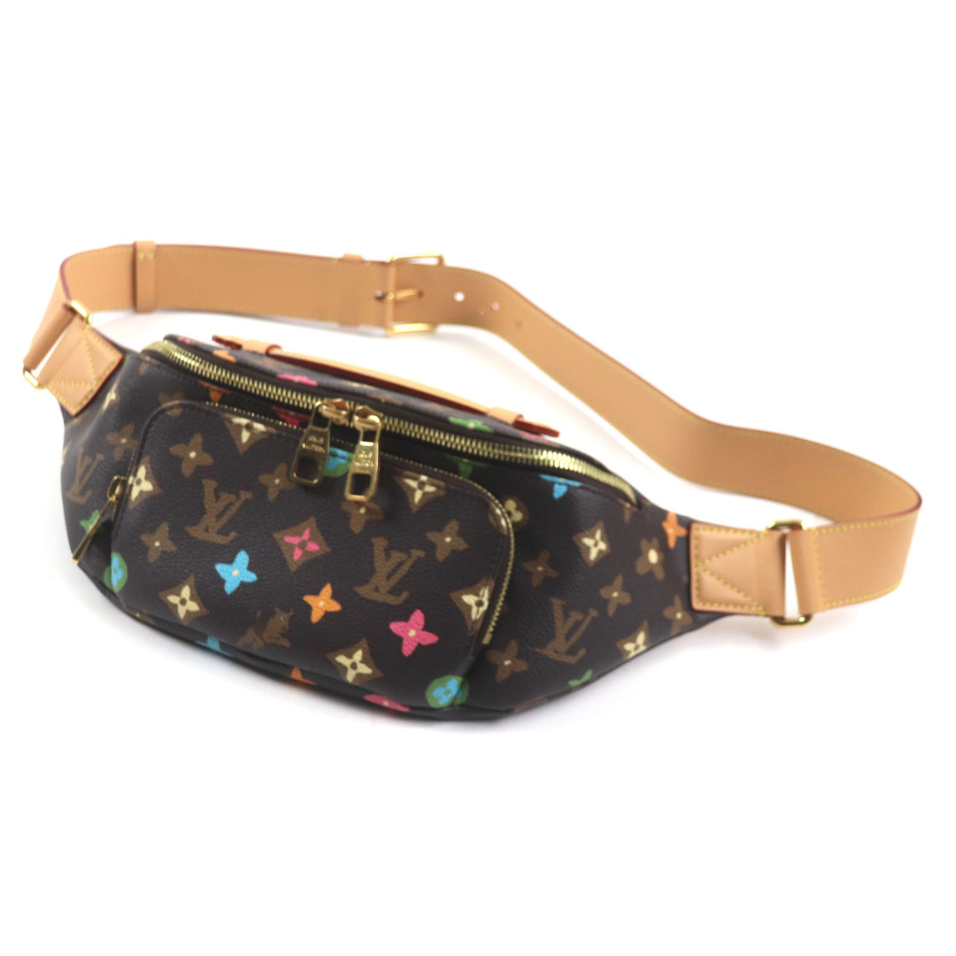 未使用品▼LOUIS VUITTON ルイヴィトン M24858 ラッシュ・バムバッグ チョコレート モノグラム・クラギー キャンバス レザー使い ボディバッグ 保存袋付き スペイン製 メンズ 未使用品▼LOUIS VUITTON ルイヴィトン M24858 ラッシュ・バムバッグ チョコレート モノグラム・クラギー キャンバス レザー使い ボディバッグ 保存袋付き スペイン製 メンズ