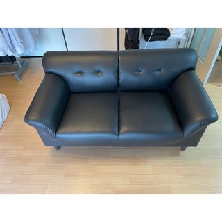 昭和レトロ】スナック モケットソファー 2個セット 赤青の通販 昭和レトロ】スナック モケットソファー 2個セット 赤青の通販