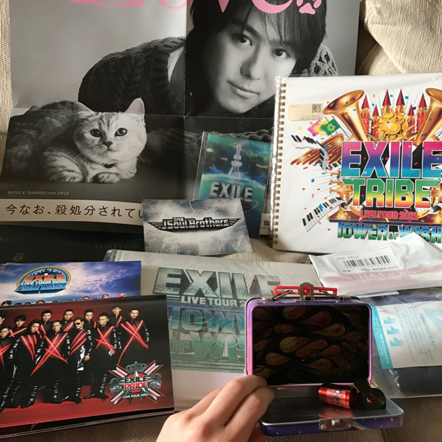 EXILE TRIBE(エグザイル トライブ)のEX family 会報 2010〜2017（21冊） 年賀カード（3年分） エンタメ/ホビーのタレントグッズ(ミュージシャン)の商品写真