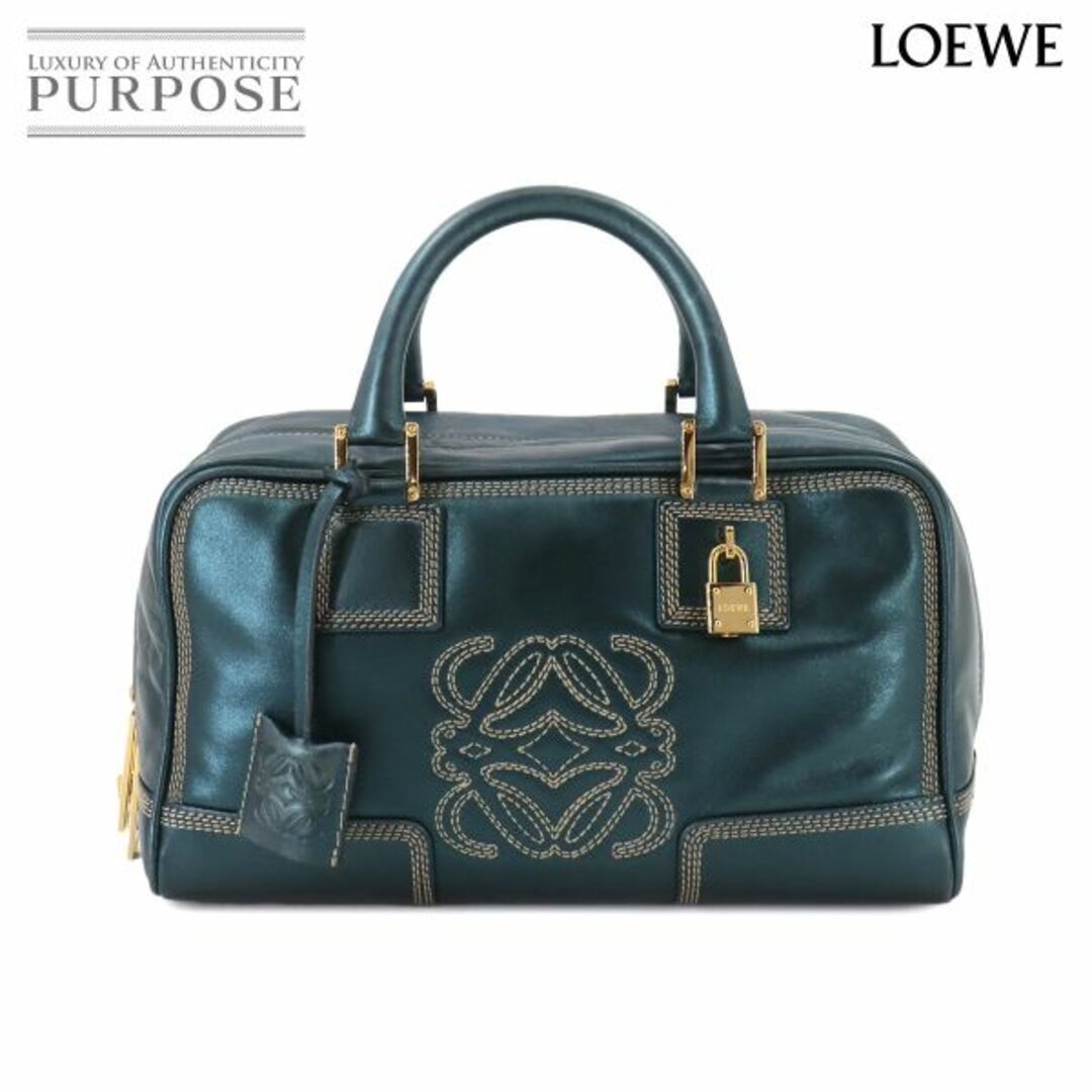 ロエベ LOEWE アマソナ 28 ハンド バッグ レザー ロエベ LOEWE アマソナ 28 ハンド バッグ レザー